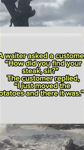 How Did You Find Your Steak? 😂 | Funny Restaurant Joke