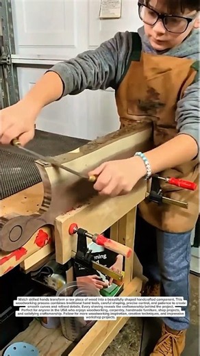 Handcrafted Wood Magic #Woodworking #Woodcraft #DIY