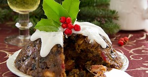 Cuisine anglaise : pudding de Noël (christmas pudding)