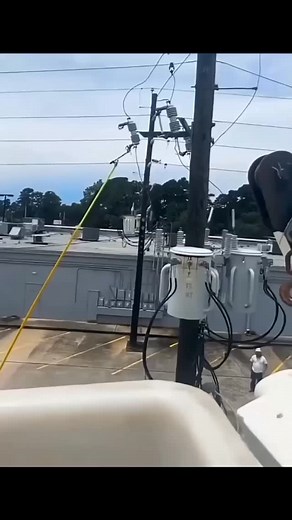 4.6K views · 66 reactions | High voltage sparks fly #lineman #electric #highvoltage #electrician | Line Man | Facebook
