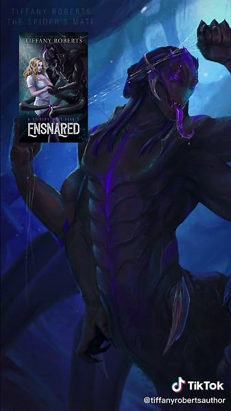 Ensnared (The Spider’s Mate trilogy) #BookTok #spicybooktok #monsterfudgers #alienromance #ensnared