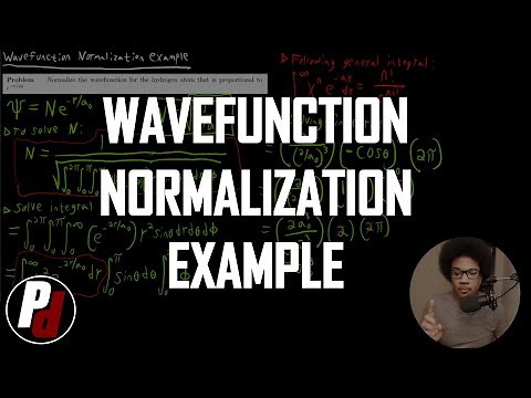 Wavefunction Normalization Example | Physical Chemistry II | 2.7