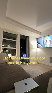 Last Time I Leave My Door Open in Hollywood