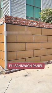 wall decorative sandwich panel#exteriorwallpanel #construction #sustainableproducts #sandwichpanel | Aria He