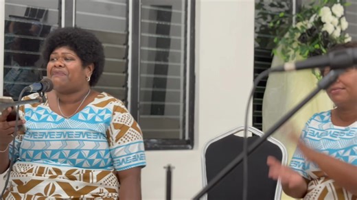 Dolce Sounds Fiji serenading the sweetest celebration of Nau Va Manulevu 70th birthday 🎉🎊🎁 Mai Gaga Voli sung by the lovely Loss Tagilo #fiji #birthdaycelebration #cautata | Selai Wainiqolo