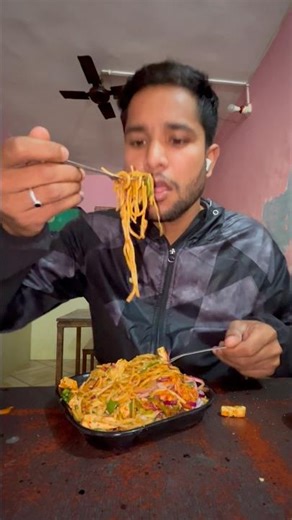 Eating Paneer Wali Noodle #shorts