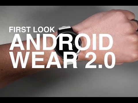 Android Wear 2 0 First Look and Tour!