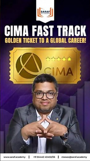 CIMA Fast Track: CGMA + ACMA = Golden Ticket to a Global Career!
