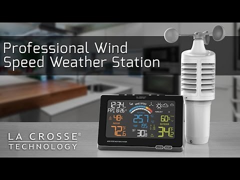 327-1414W 3-in-1 Wind Speed Weather Station