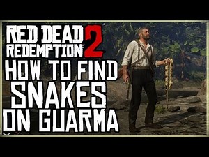 HOW TO FIND ALL THE SNAKES IN GUARMA - RED DEAD REDEMPTION 2 CHAPTER 5 EXPLORING THE ISLAND