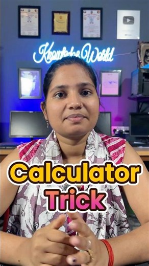 🔥Calculator Tricks 😎 Age Calculation #shorts #calculator #windows #tipsntricks #ytviral