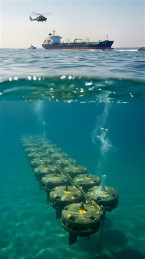 Subsurface Activity Detected – Maritime Observation Sequence