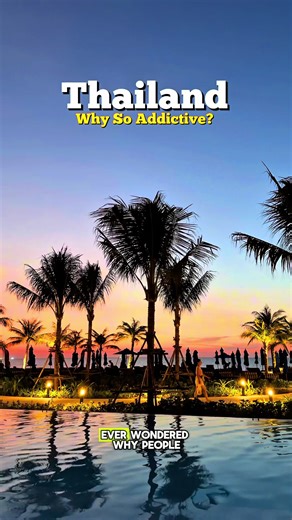 Thailand is so addictive 🇹🇭 Once you visit, you’ll always want to come back. Experience the best of Thailand travel — from Bangkok city life, luxury hotels, rooftop views, Thai street food, night markets, and beautiful temples to Phuket beaches, Krabi islands, tropical resorts, island hopping, and unforgettable Southeast Asia travel adventures. Visit Thailand 🇹🇭 @tourismthailand #thailand #thailandtrip #thailandtravel #visitthailand #tiktokพาเที่ยว
