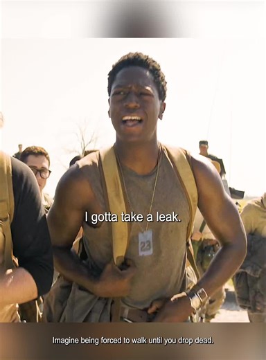 This movie is The Long Walk#TheLongWalk#Raymond | the walk 2015 movie