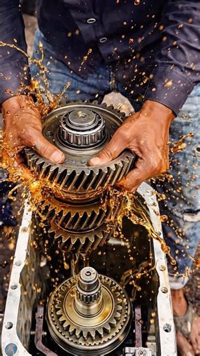 Leyland ZF Gearbox Repair and Maintenance Guide #Shorts