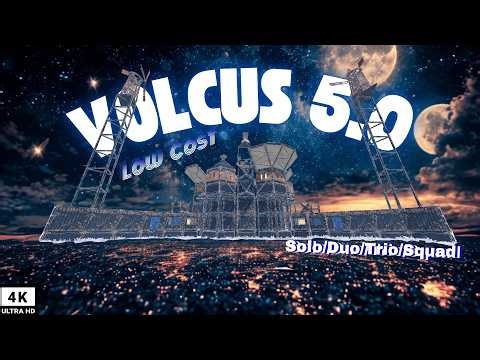 VOLCUS 5.0 DUO/TRIO/SQUAD LOWCOST +60 ROCKETS | TUTORIAL 2026 (BASE VOLCANO)