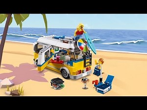 Lego Creator 31079 Sunshine Surfer Van UNBOXING