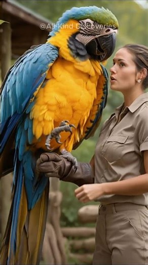 This is the World's largest Parrot!