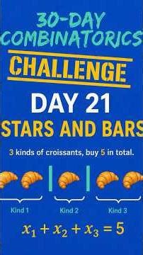 Day 21: Stars and bars in counting ⭐️📶