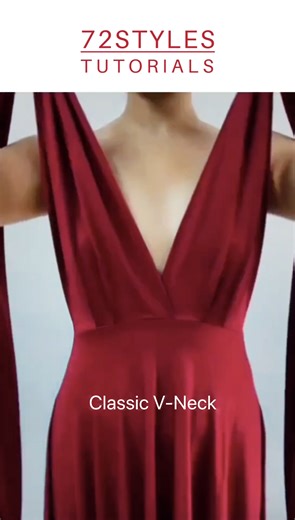 Watch Tutorials of 72STYLES Infinity Bridesmaid Convertible Dress on Amazon Live
