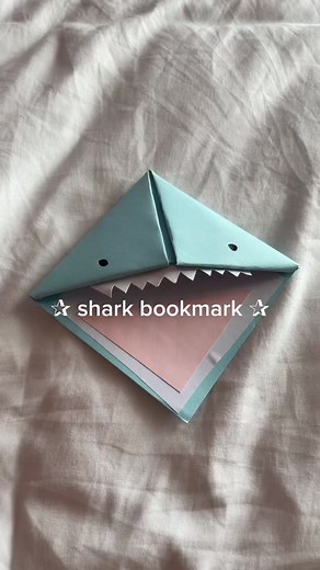 DIY Shark Bookmark Tutorial