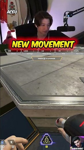 Aceu Shows New Superglide Movement TECH #apexlegends
