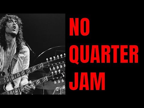 No Quarter Jam Led Zeppelin Style Backing Track (D Minor)