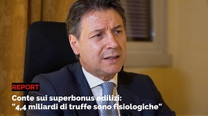 280K views · 8.1K reactions | Giuseppe Conte, ex presidente del Consiglio, dice che 4,4 miliardi di euro di truffe sui bonus edilizi sono fisiologiche perché i soldi immessi nell'economia dal Governo durante la pandemia sono stati moltissimi. Ne parliamo stasera a #Report alle 21.20 su #Rai3  | Report | Facebook
