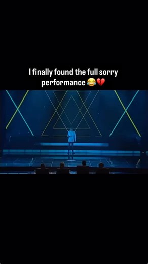 Albert on Instagram: "Here’s the full performance from the guy who went viral for singing Justin Bieber’s Sorry. Throughout the entire song, he keeps apologizing as he performs, turning what should’ve been a normal cover into an awkward but unforgettable moment. What makes the clip even more interesting is how his backup dancers never break character. They stay committed, hyping him up and supporting him the whole time, even as the performance gets more uncomfortable. The contrast between his co
