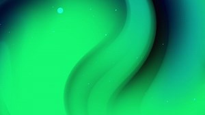 Download Green gradient background with scattered dots and flowing lines for free