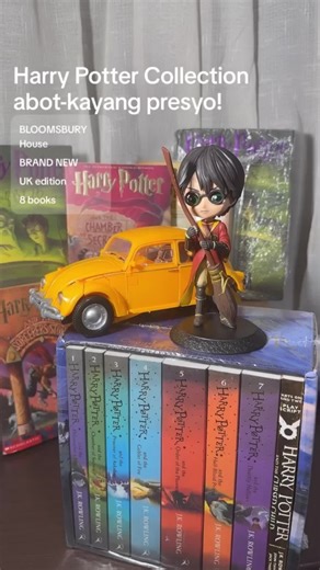 Magic Academy Broomstick Rider Figures – Harry Potter, Snape, Ron, Hermione Display Models in Box