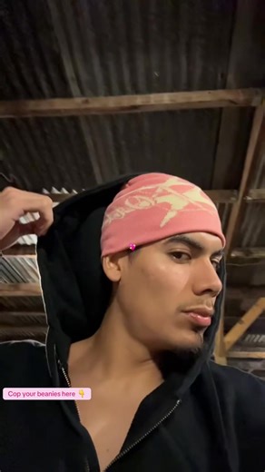 Pink Loiter Skull Cap Beanie 💀💖💕✨ #pinkbeanie #beanie #skullcap #y2kaesthetic #y2kfashion model: @kevvoo