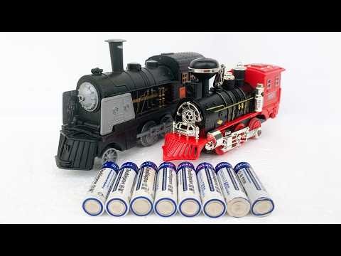 ASMR Toy Train Unboxing and Assembly | Satisfying Model Train Classic Track Setup