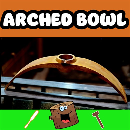 Turning and Arched Bowl | Woodturning with Tim Yoder