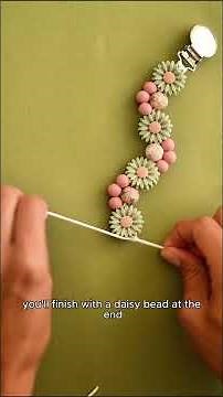 Tutorial – DIY Pacifier Clip | Easy Silicone Bead Baby Accessory