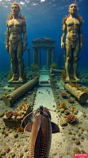 Catfish POV Discovers the Lost City of Atlantis in the Deep Sea