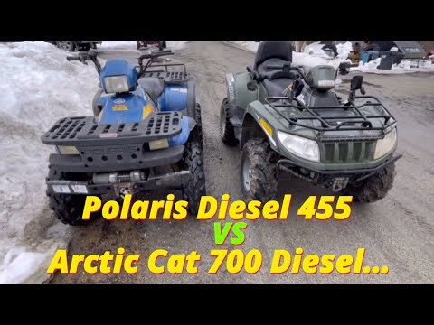 Polaris Diesel 455 VS Arctic Cat Diesel 700