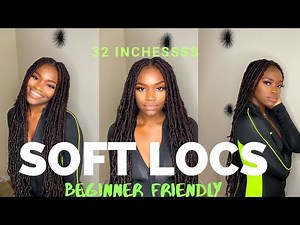 32” EXTENDED SOFT LOCS | USING NO WRAPPING HAIR | BOBBI BOSS NU LOCS