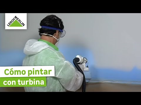Cómo pintar con turbina | Guía paso a paso | LEROY MERLIN