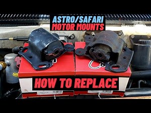Motor Mounts Replacement Astro / Safari (RWD)