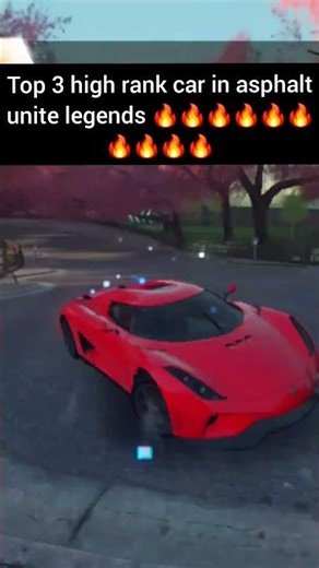 Top 3 high rank cars in asphalt unite legends | #shorts