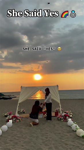 Love Wins: A Heartwarming Proposal Moment 💕