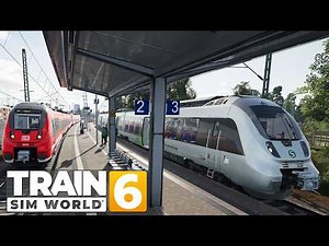 Train Sim World 6 Central Germany S-Bahn Strikes in TSW 6 Leipzig Dresden Gameplay [German]
