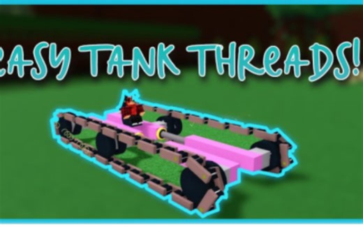 Simple Tank Threads Tutorial | Build a Boat for asure／坦克履带教程（roblox造船寻宝）〈搬运视频〉
