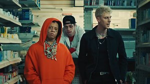 Pete Davidson Stars in BFF Machine Gun Kelly’s New ‘Candy’ Music Video!