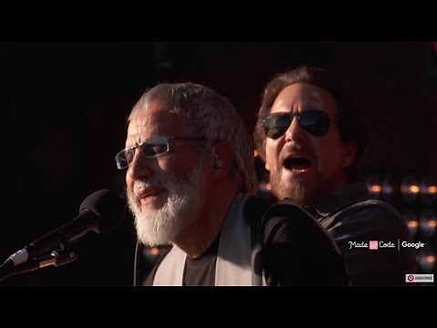 Yusuf/Cat Stevens & Eddie Vedder - Father and Son Live - Global Citizen Festival 2016