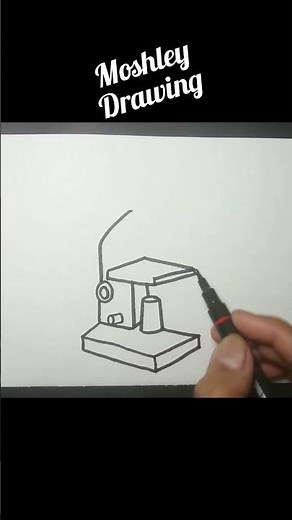 Drawing Microscope #shorts #drawing