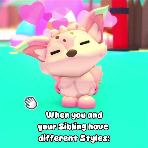 When you and your sibling have Opposite Adopt me Styles :D