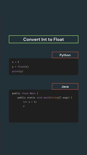Convert Int to Float#TypeConversion #PythonBasics #LearnPython