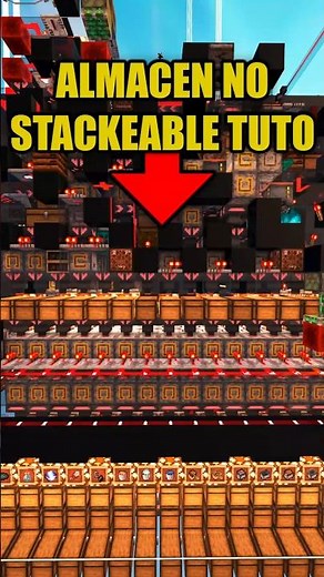 Tutorial de almacén para items no stackeables en Minecraft